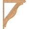 Ekena Millwork Funston Arts & Crafts Smooth Outlooker, Western Red Cedar, 5 1/2"W x 34"D x 42"H OUT06X34X42FST03SWR - alternate 3